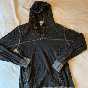 Boys XL Mossimo Black textured hoodie